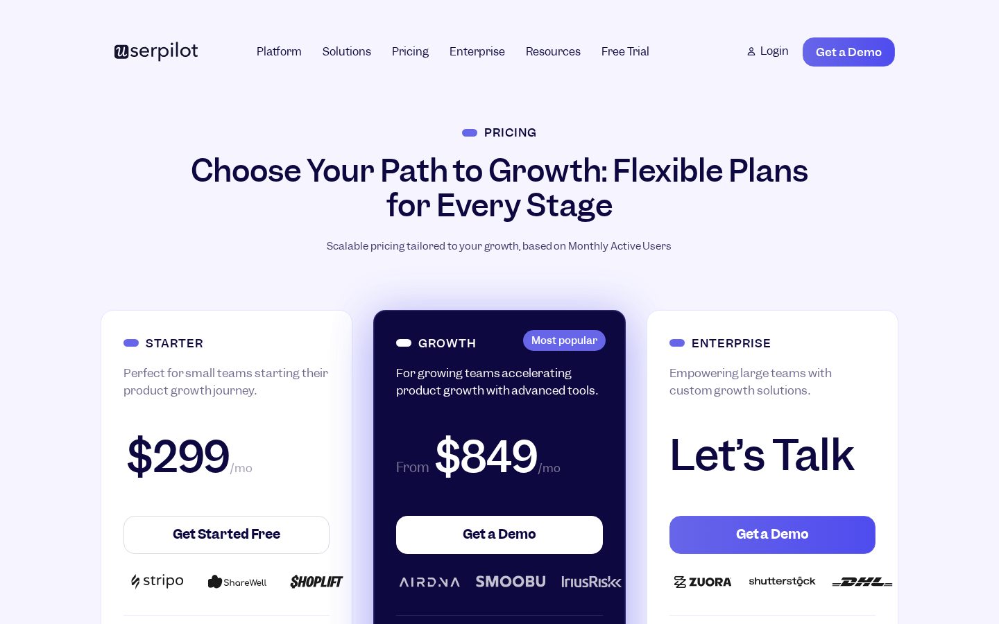 Userpilot Pricing