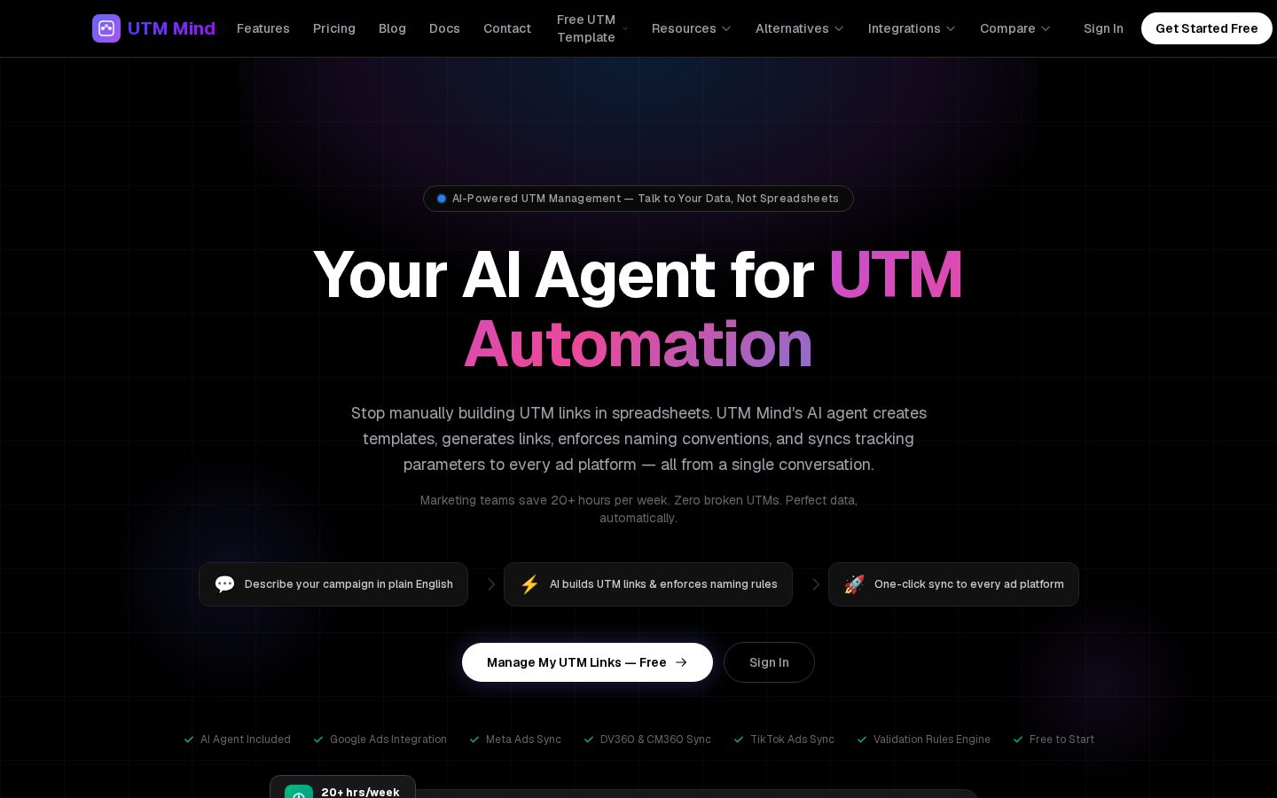 UTM Mind Homepage