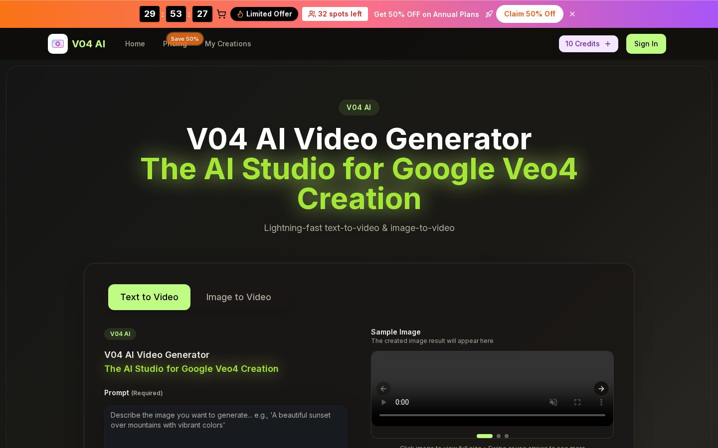 v04 ai video Homepage