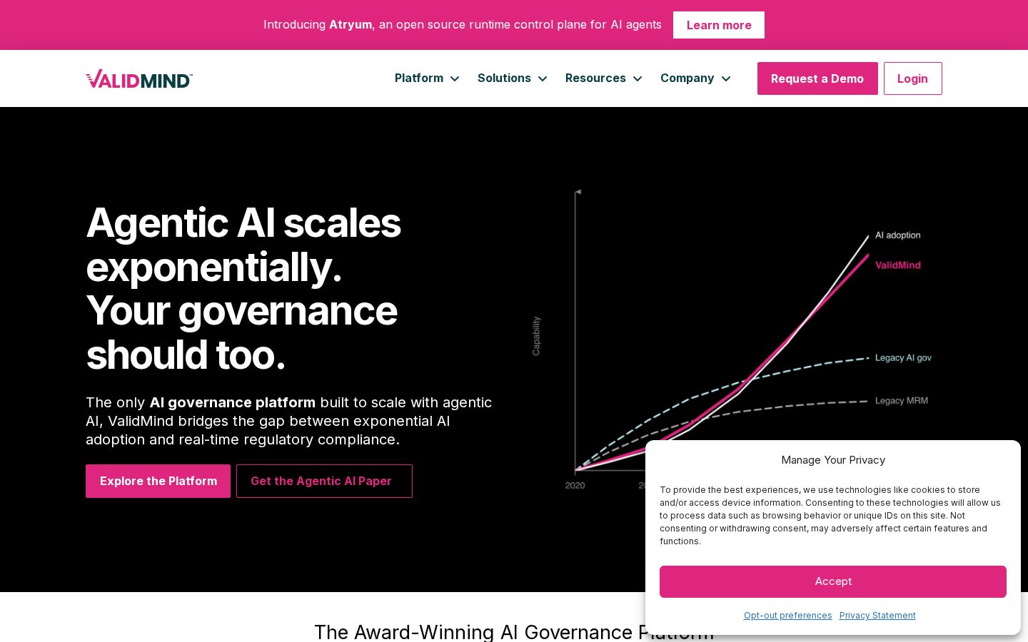ValidMind Homepage