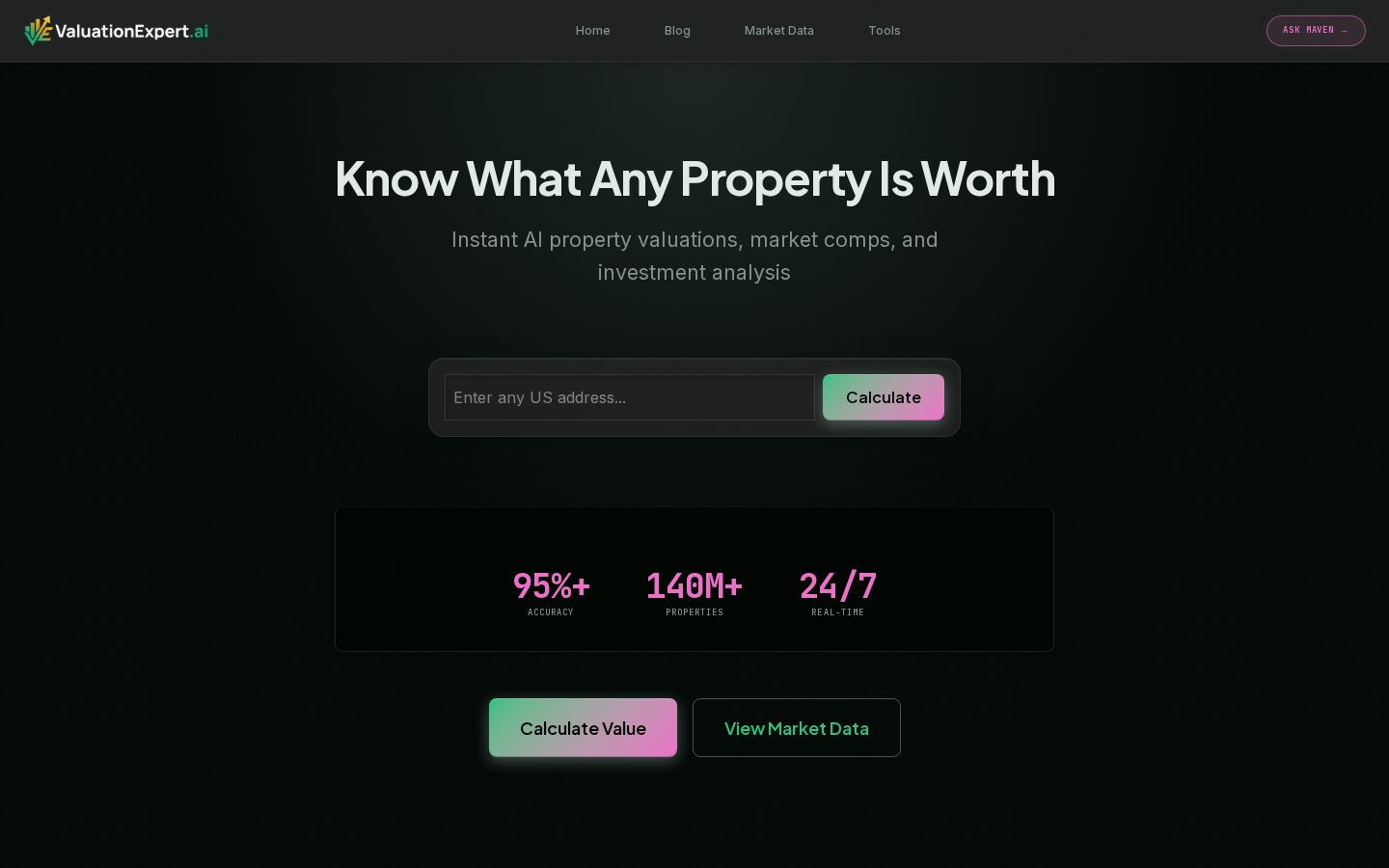 Valuation Expert Homepage