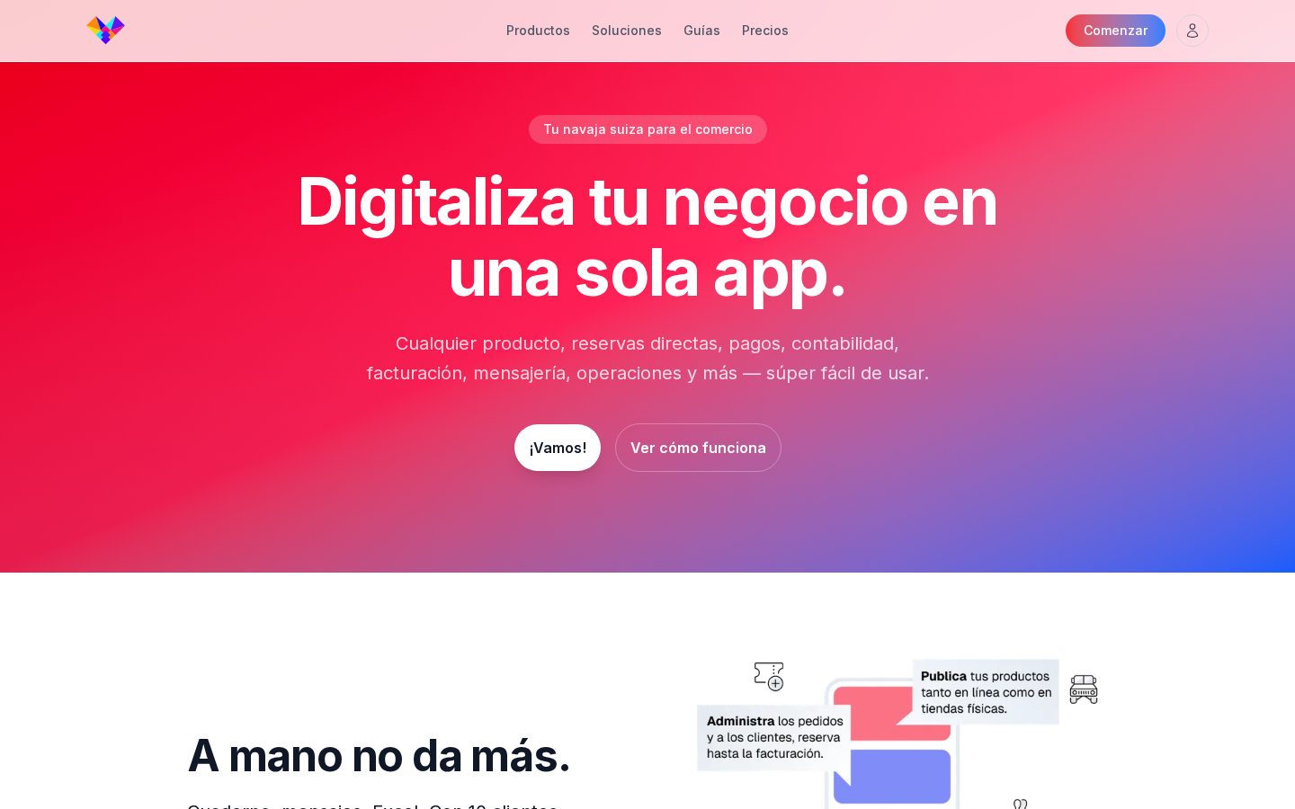Vamos Homepage