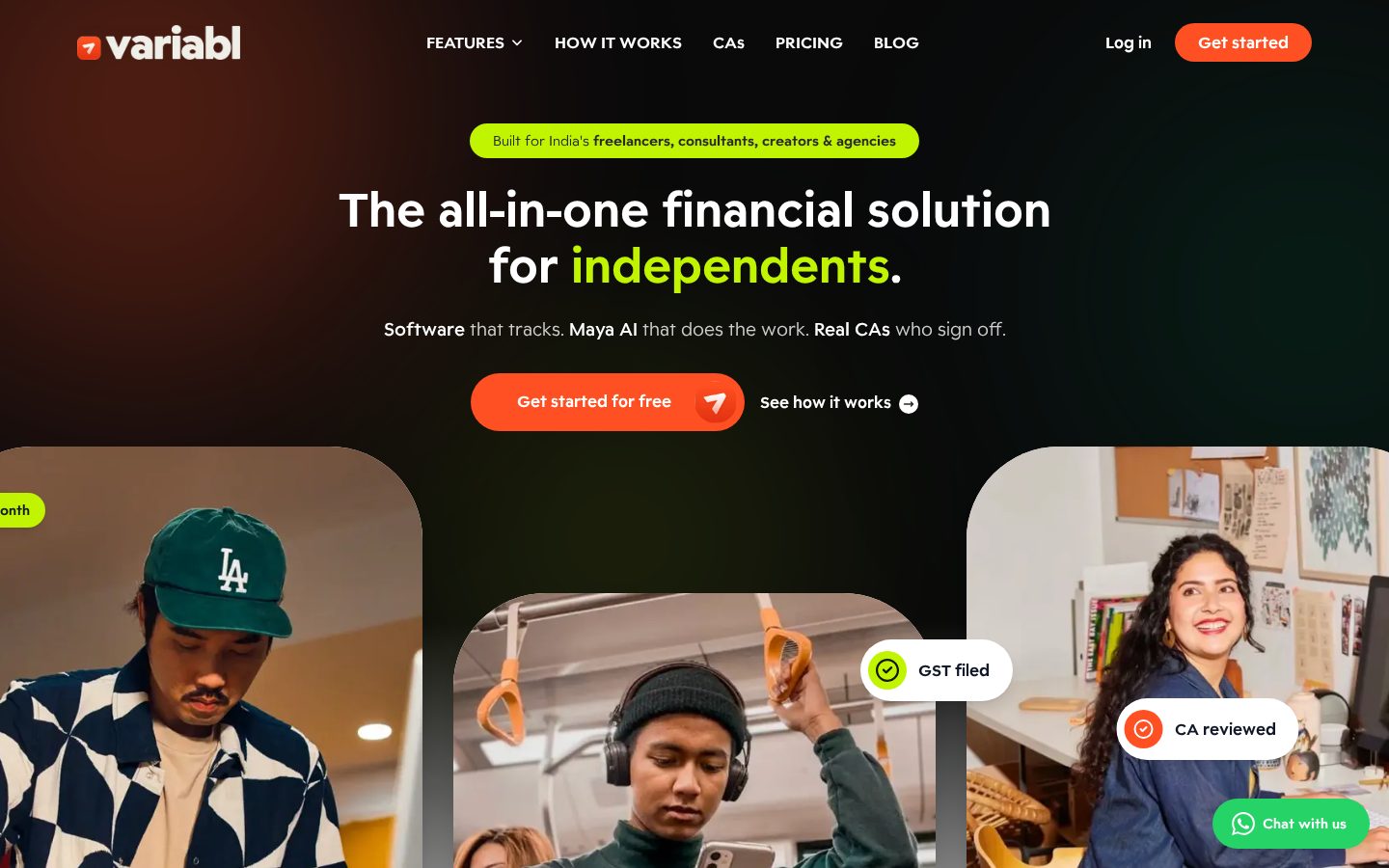 Variabl Homepage