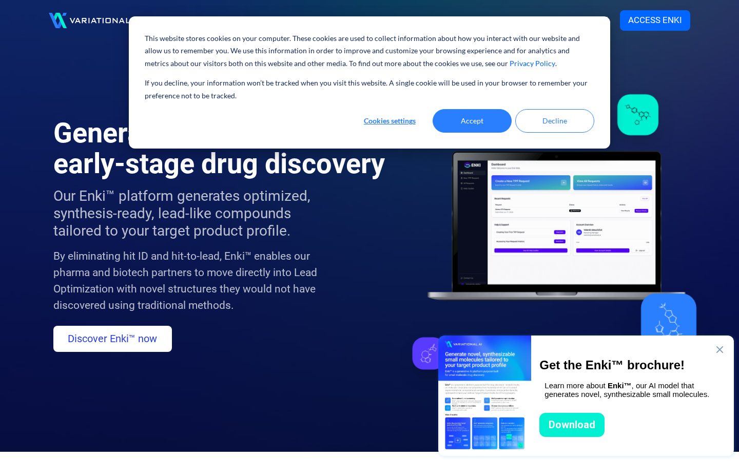 Variational AI Homepage