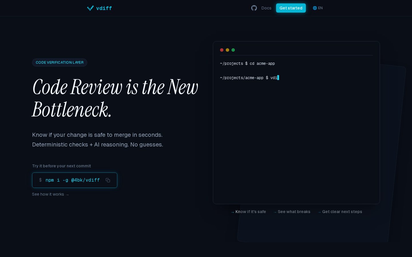 vdiff Homepage