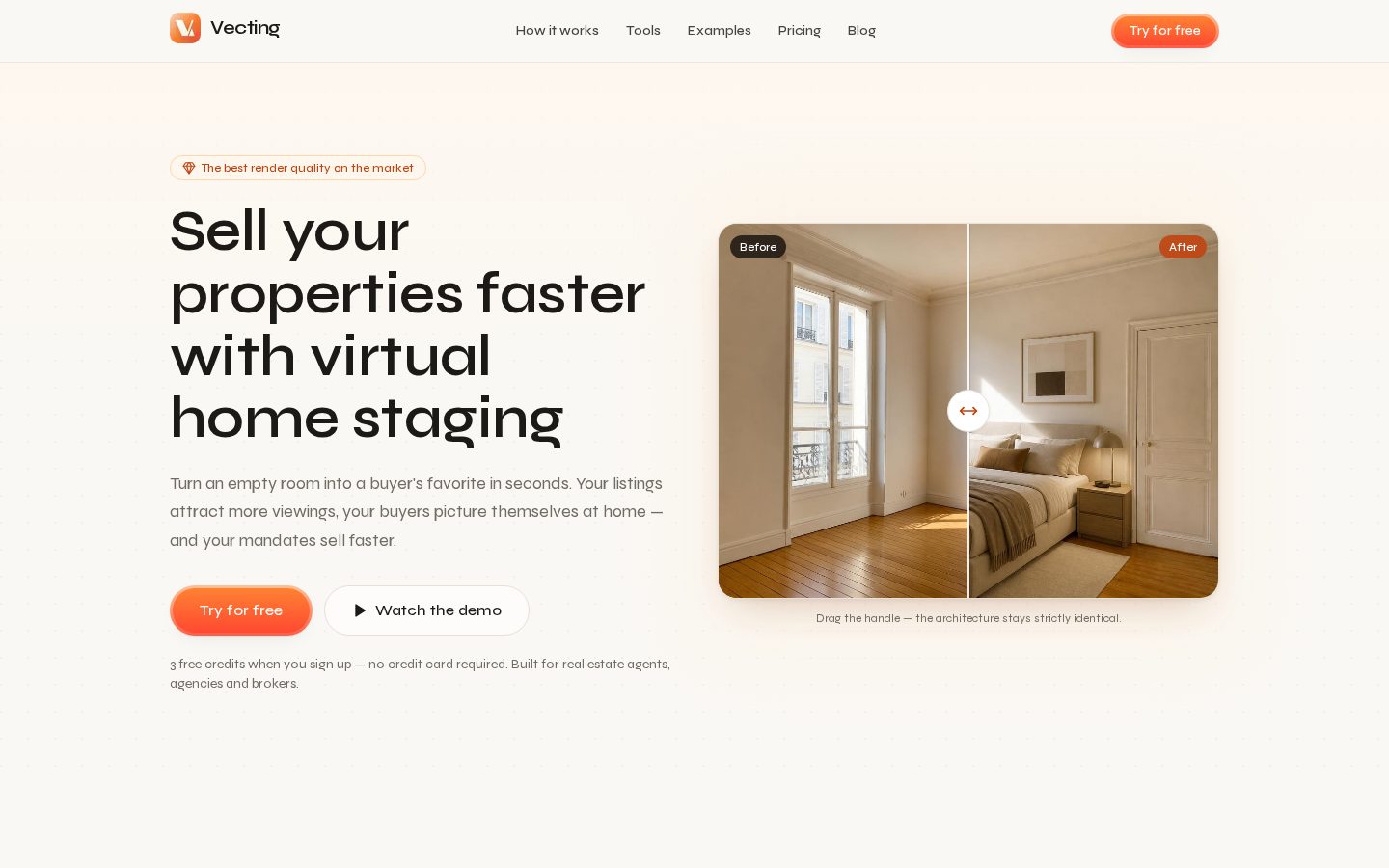Vecting Homepage