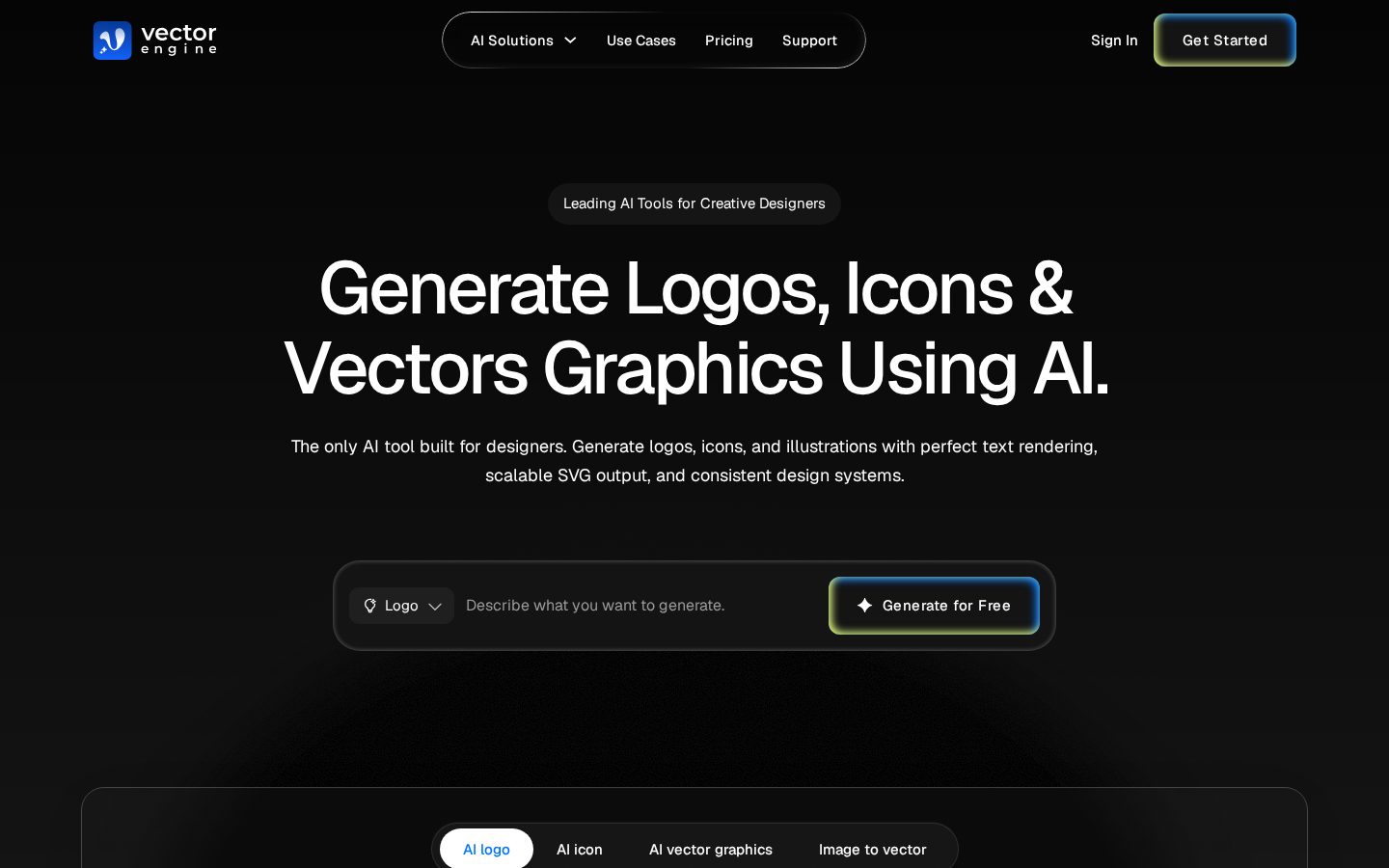 VectorEngine Homepage