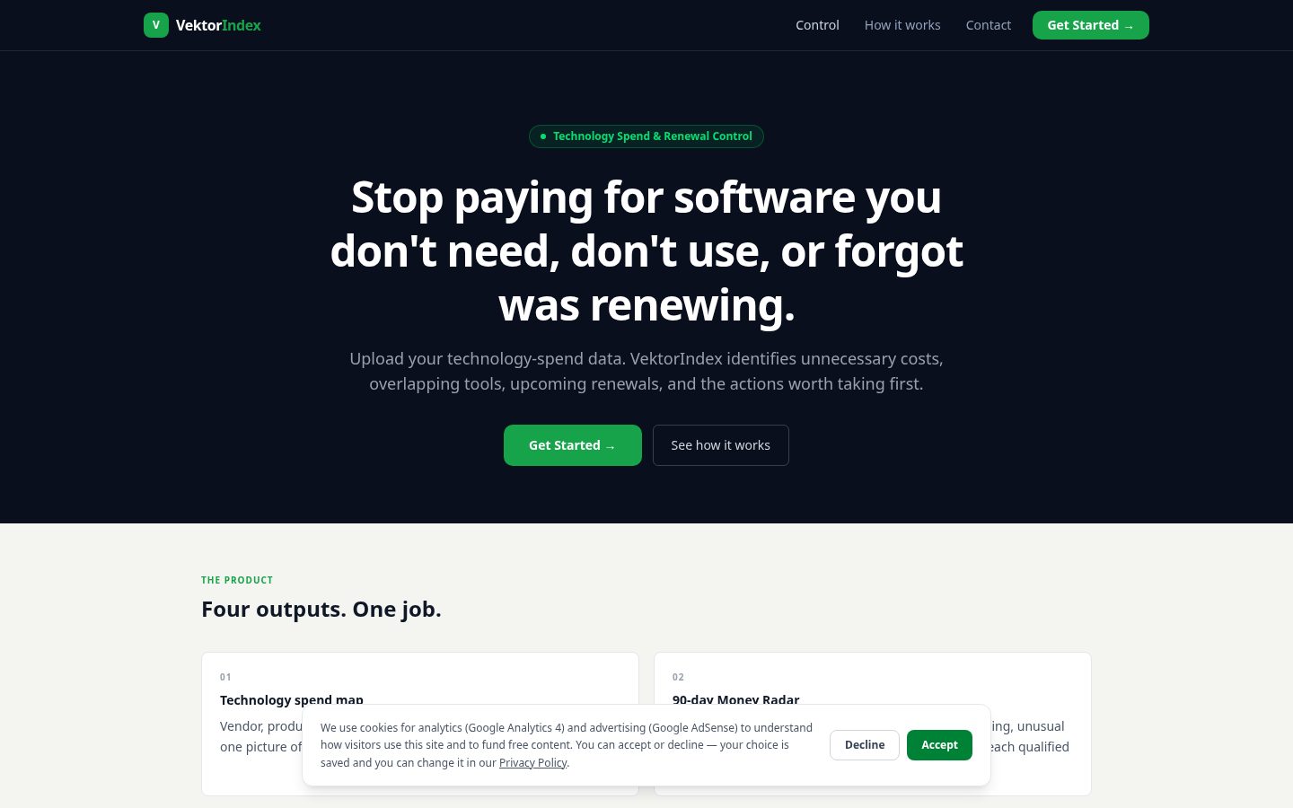 VektorIndex Homepage