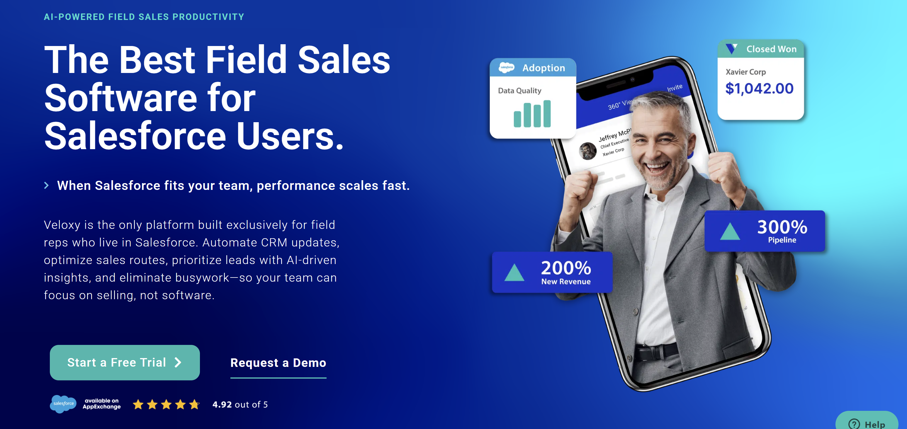 Homepage screenshot