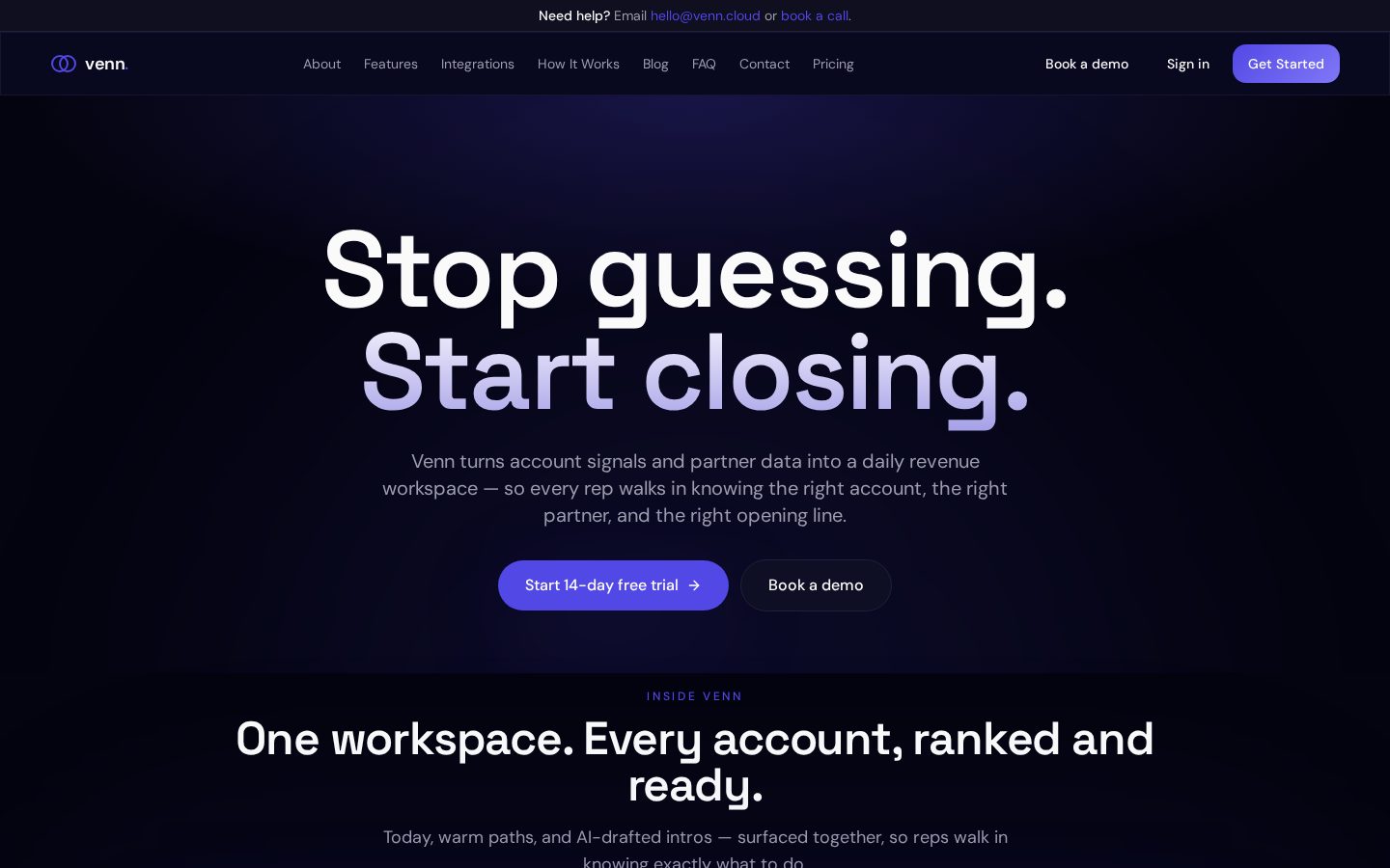 Venn Homepage