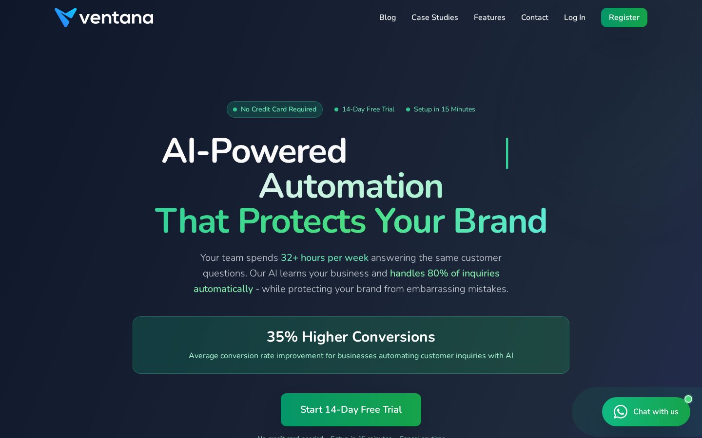 Ventana Homepage