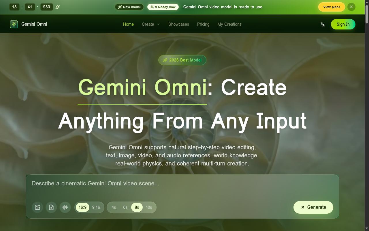 Veo 4 video generator Homepage