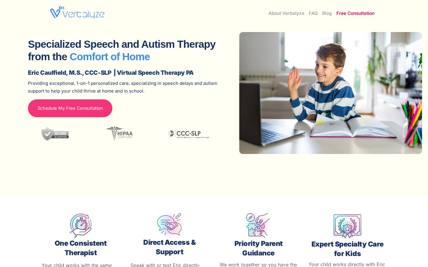 Verbalyze Homepage