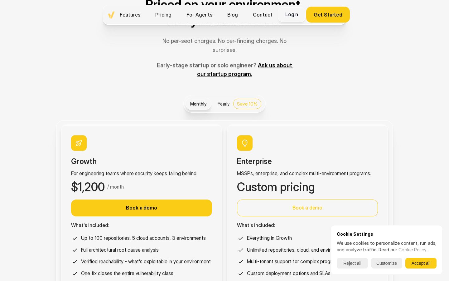 Veriom Pricing