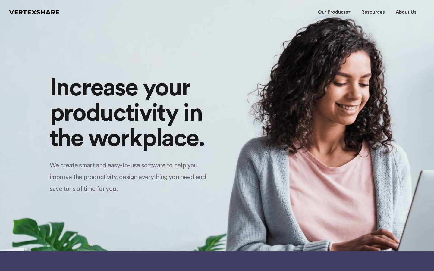 VertexShare Homepage