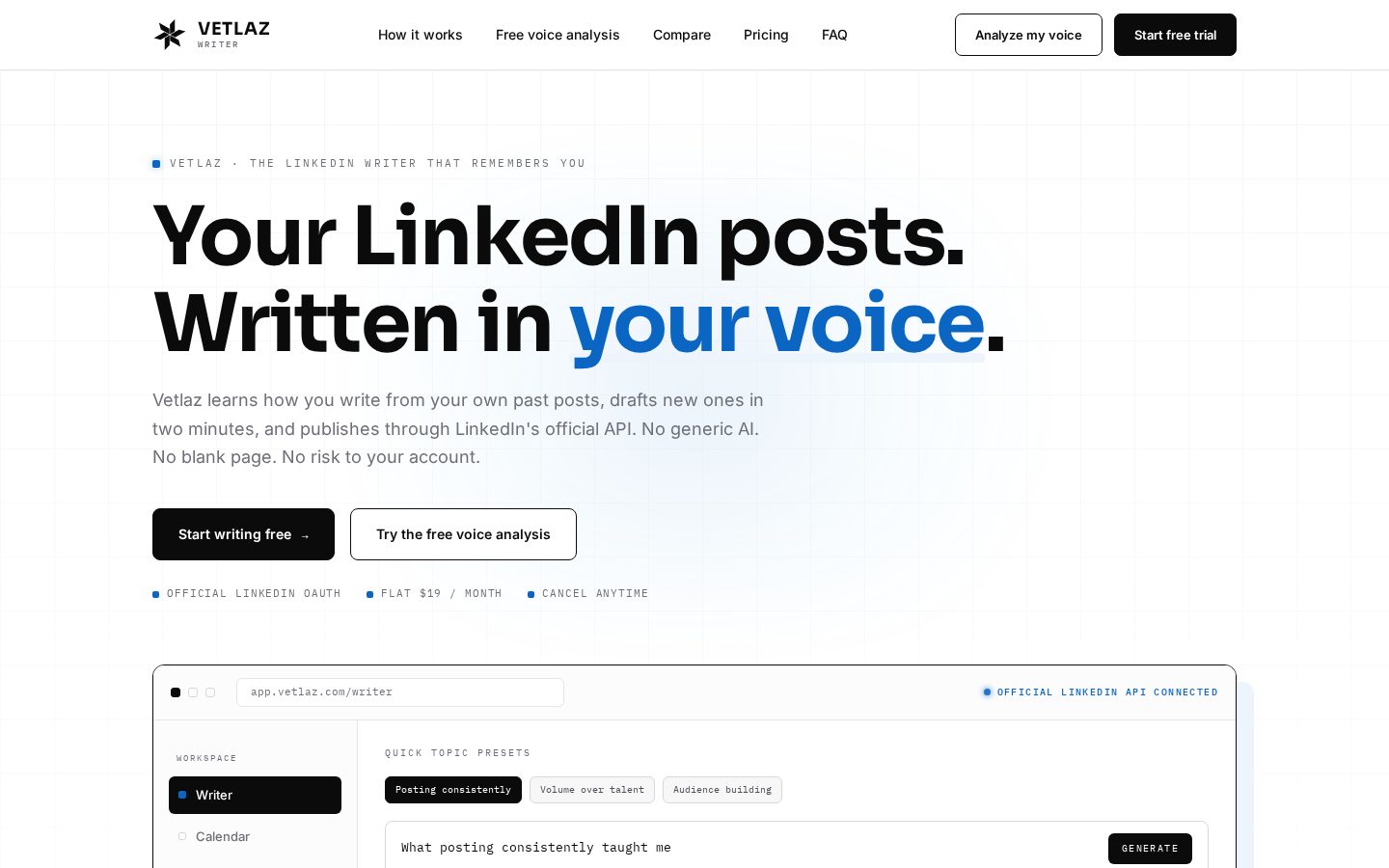 Vetlaz Homepage