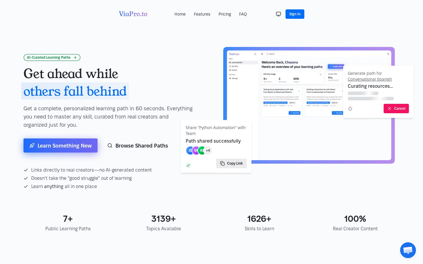ViaProto Homepage