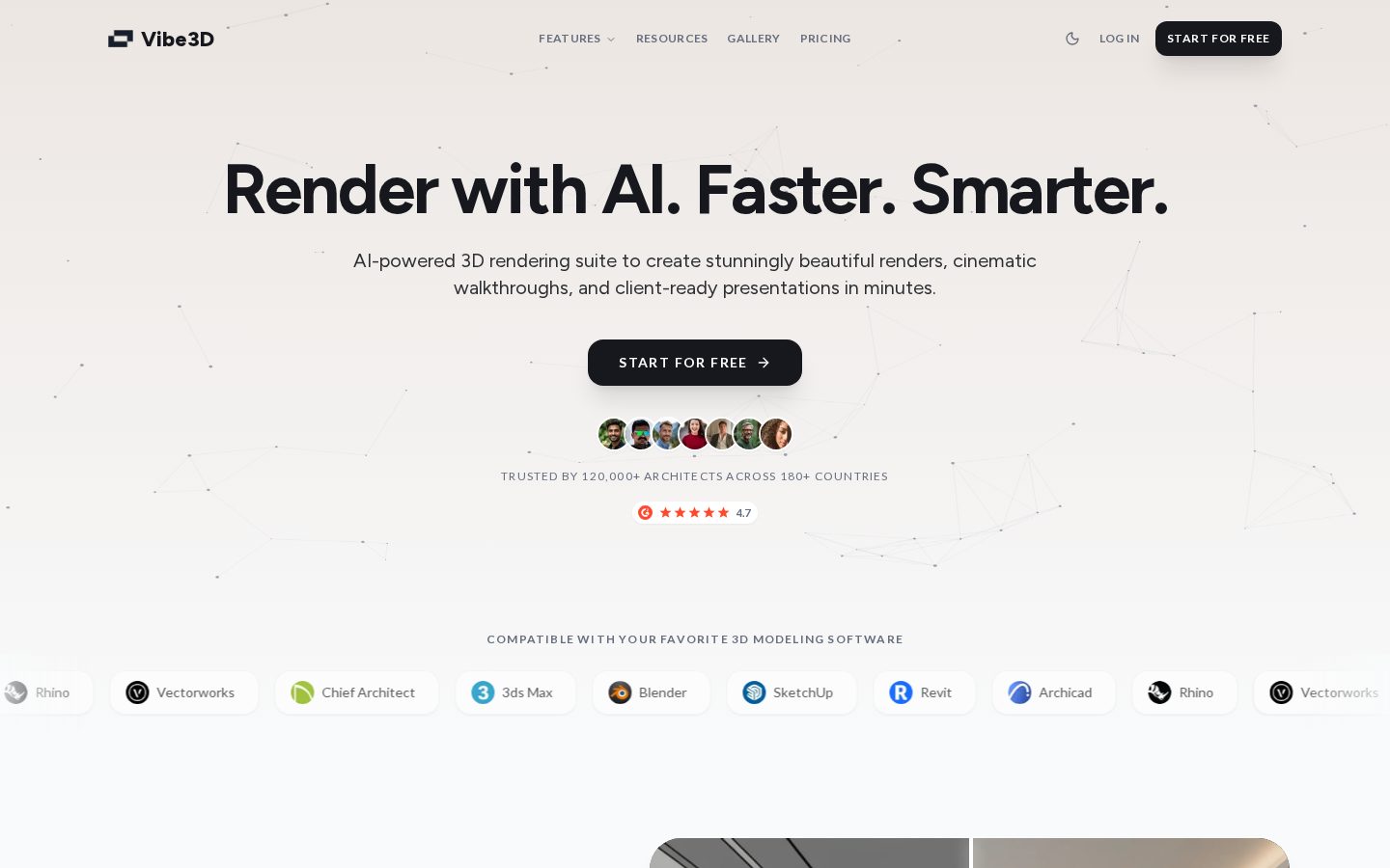 Vibe3D Homepage