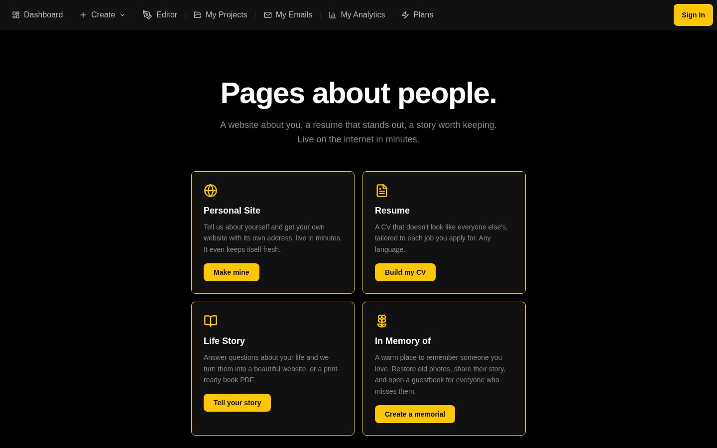 Vibitely Homepage