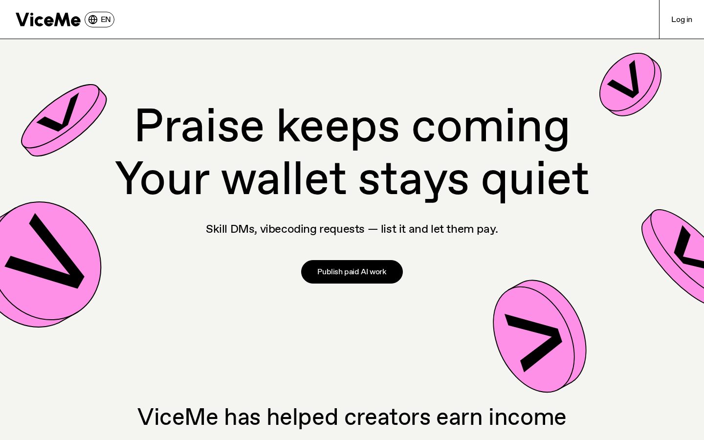 ViceMe Homepage