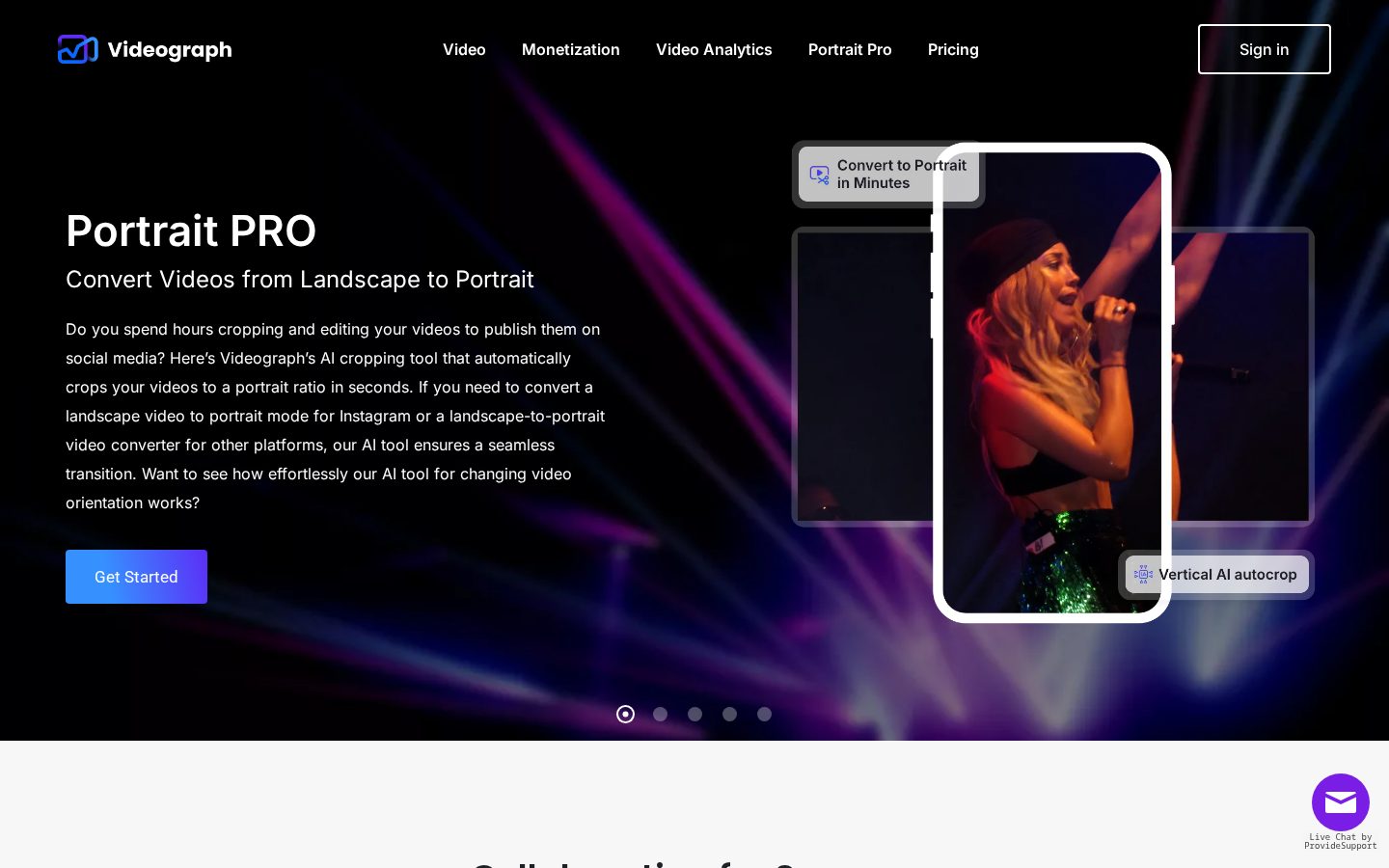 Videograph Homepage