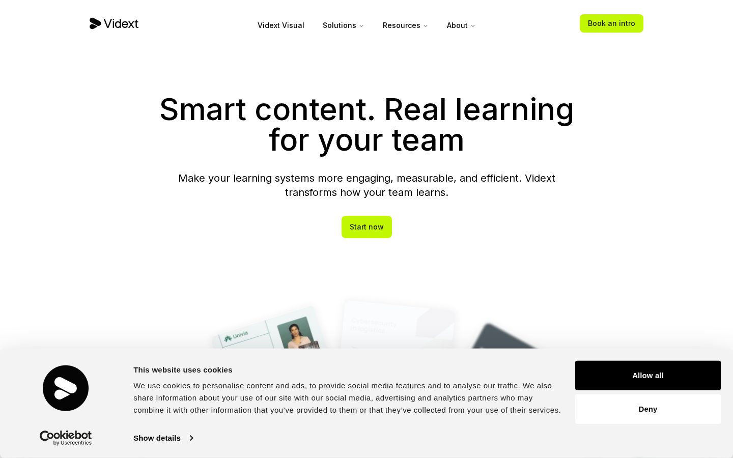 Vidext Homepage