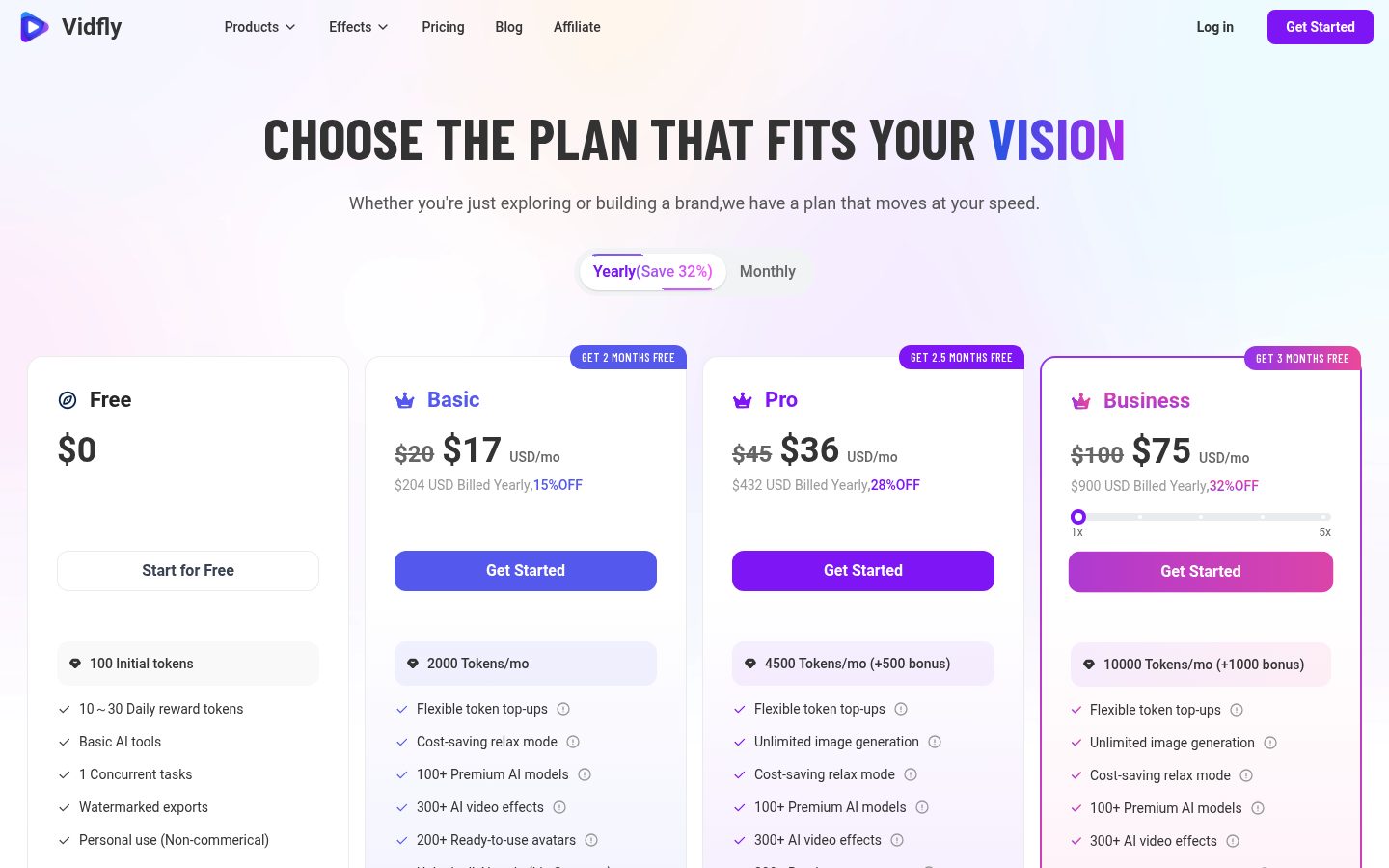 Vidfly Pricing
