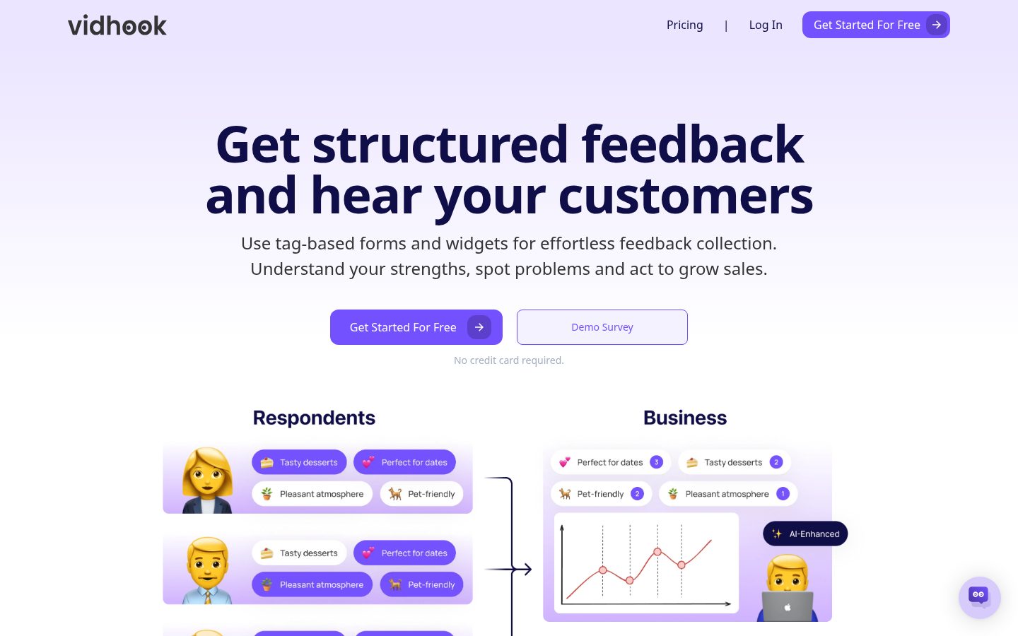 Vidhook Homepage