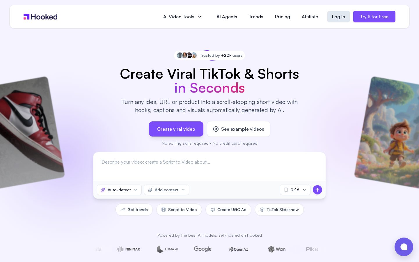 VidMe Homepage