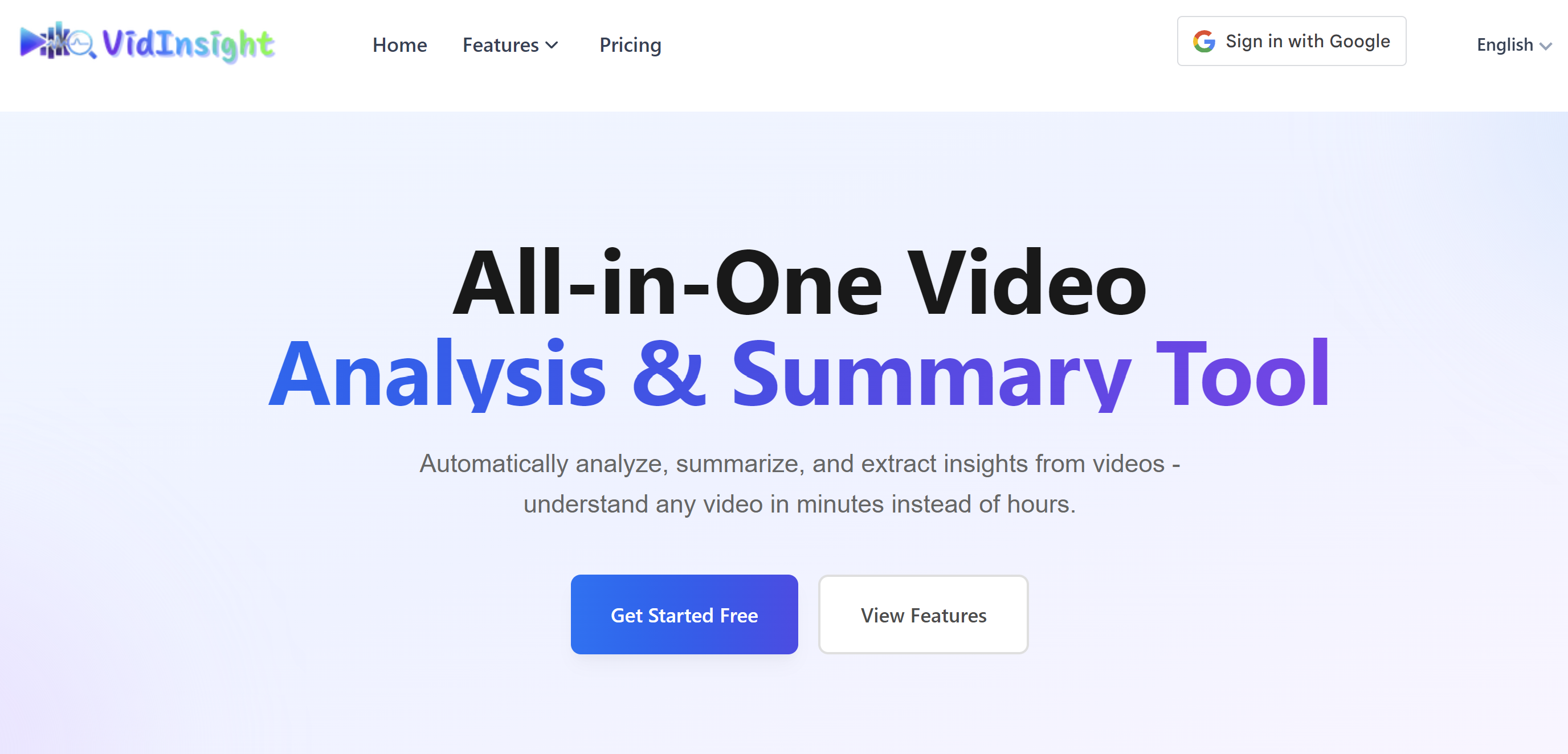Homepage screenshot