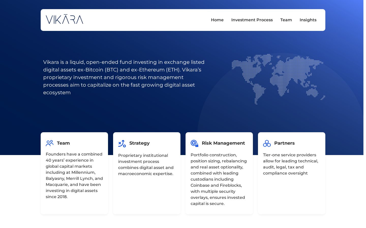 Vikara Homepage