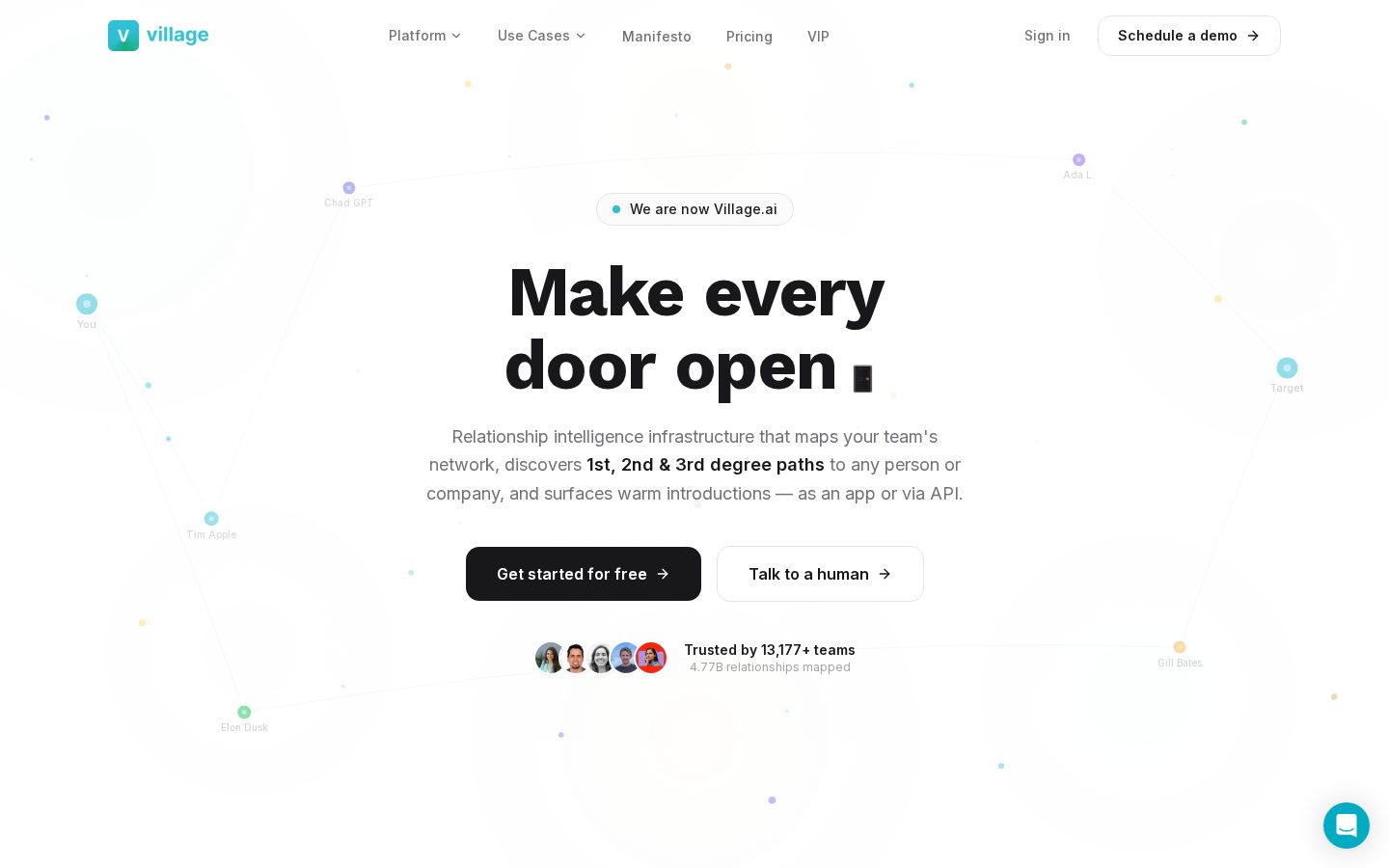 Village Homepage