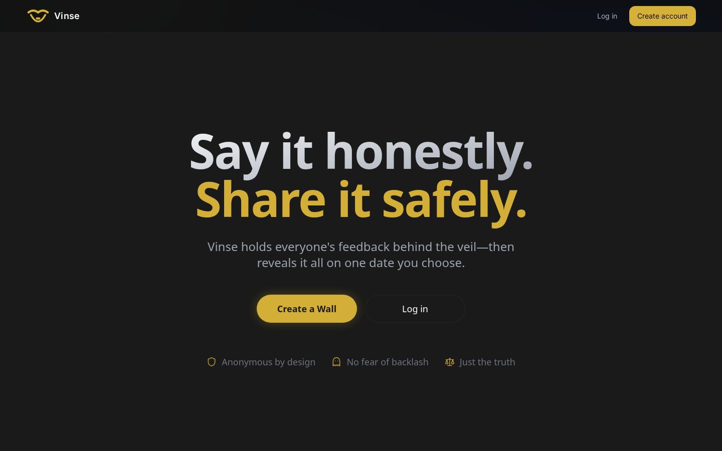 Vinse Homepage
