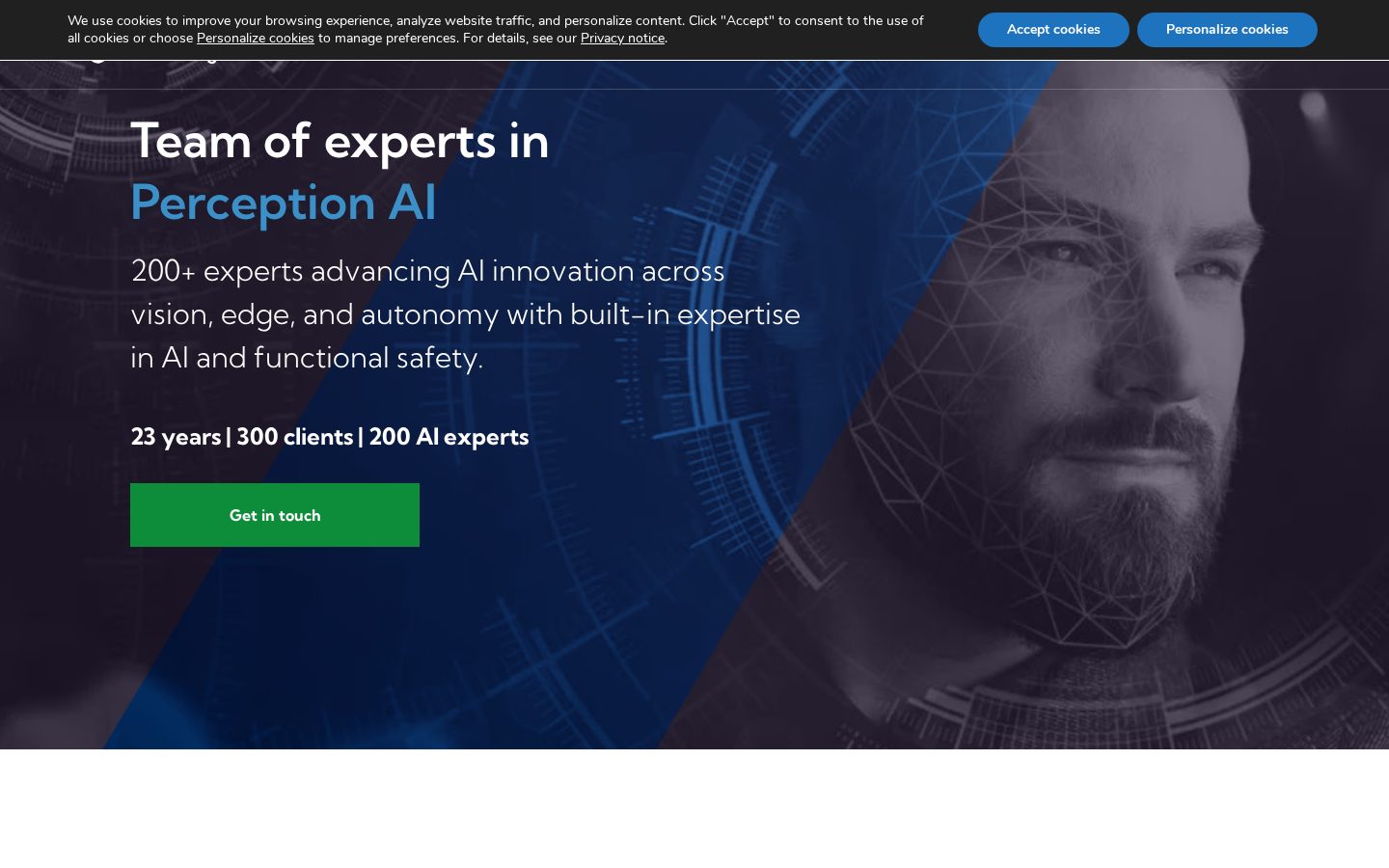 Visage Technologies Homepage