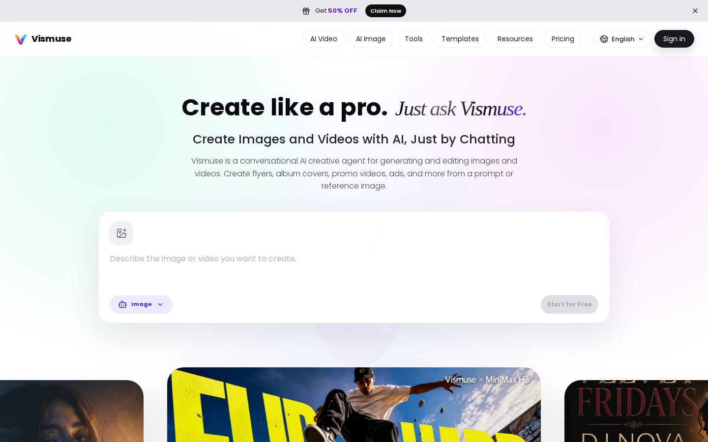 Vismuse Homepage