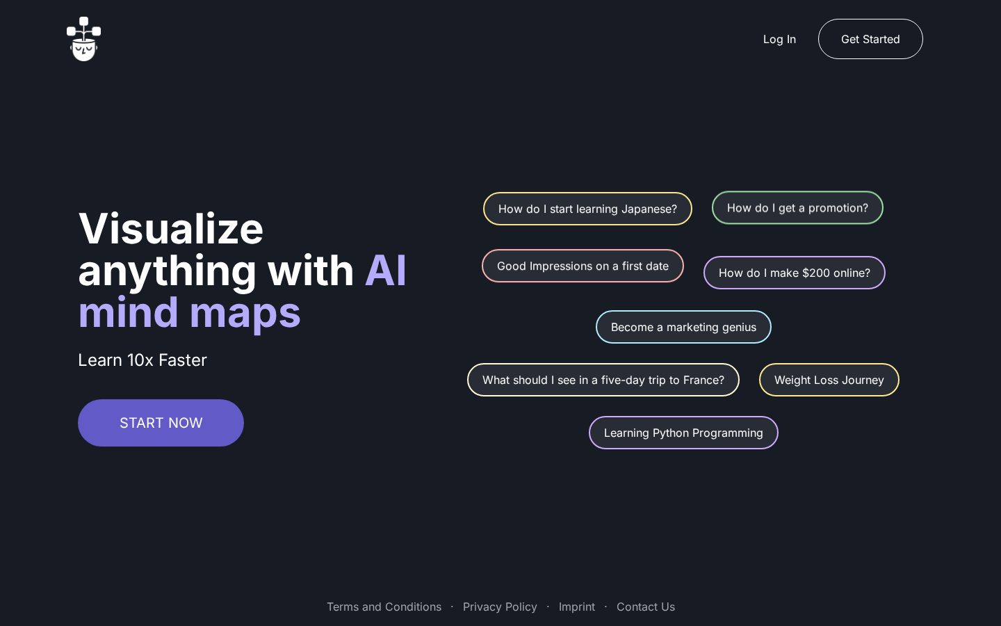 VisualMind Homepage