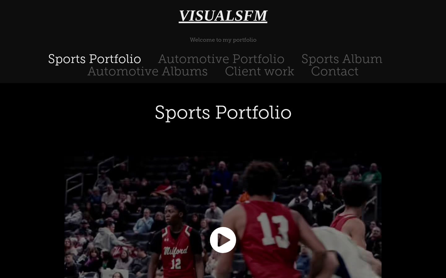 Visuals.fm Homepage