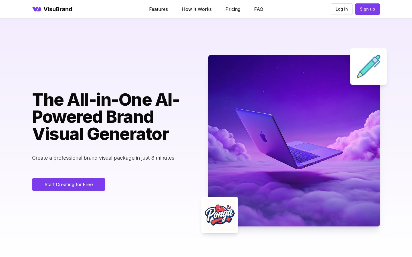VisuBrand Homepage