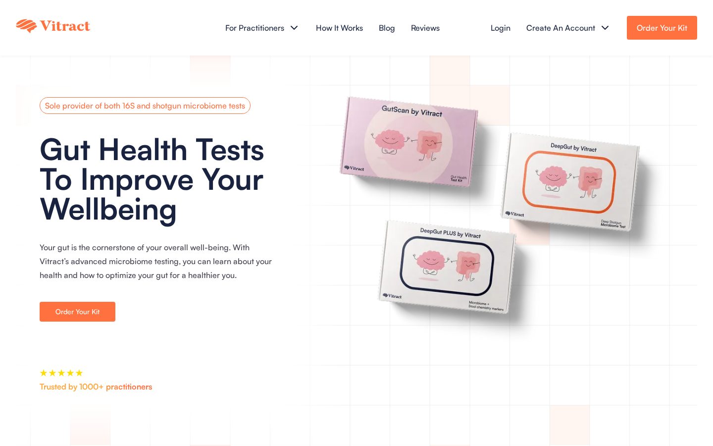 Vitract Homepage