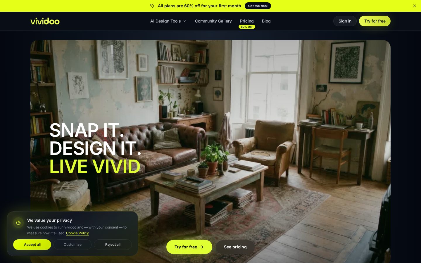 vividoo Homepage