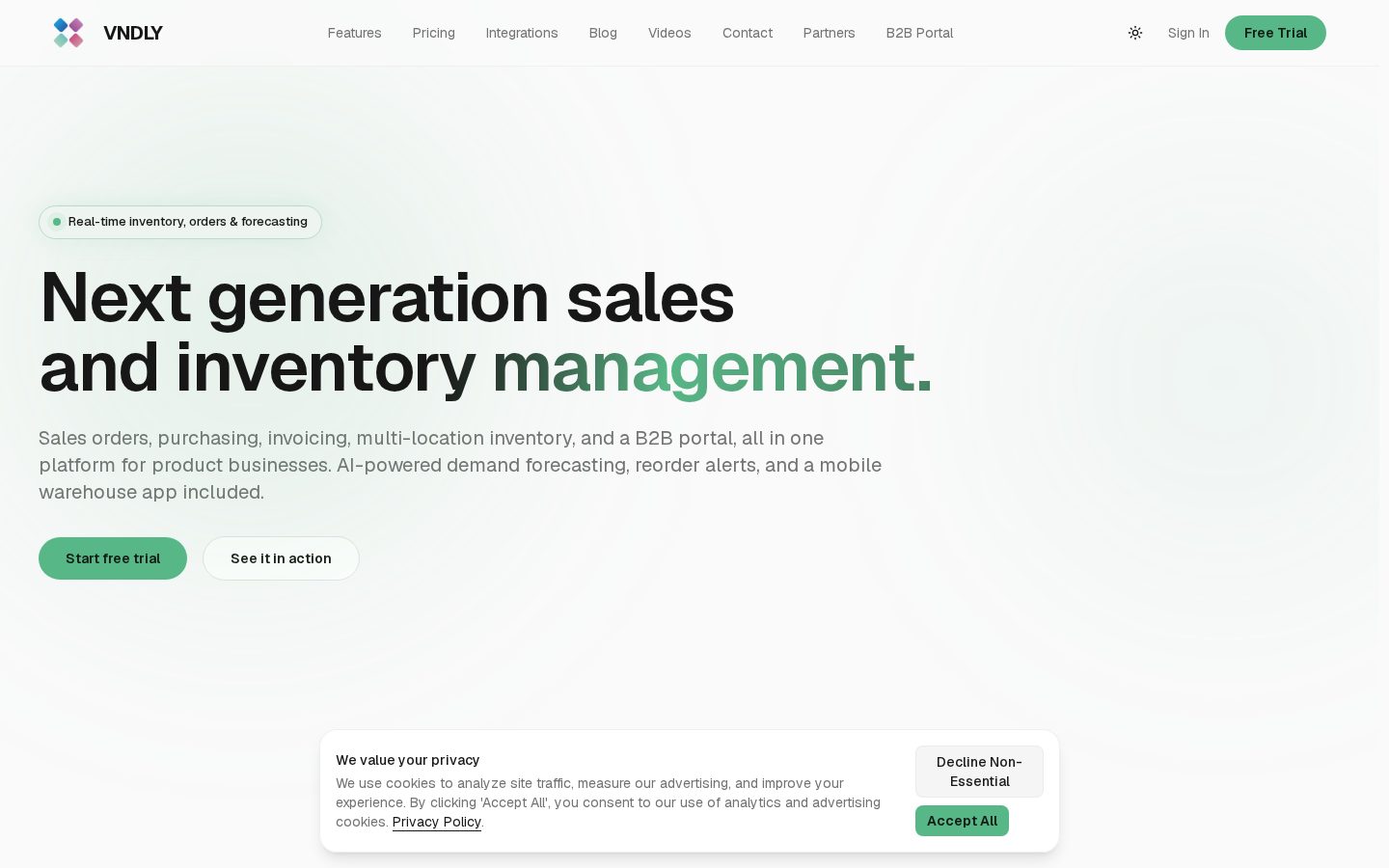 VNDLY Homepage