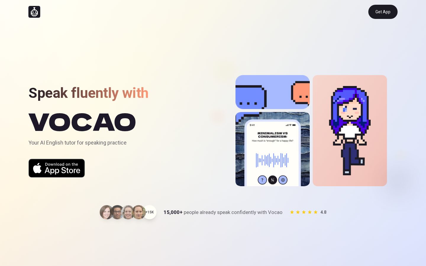 Vocao Homepage
