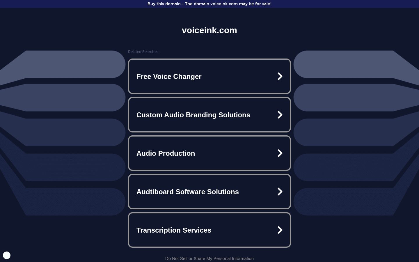 VoiceInk Homepage