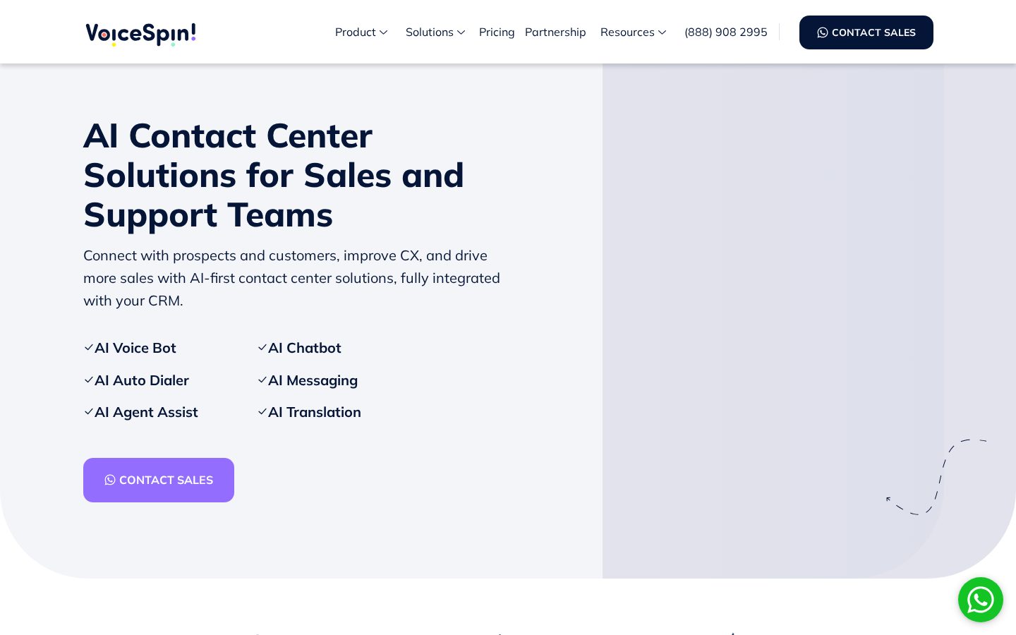 VoiceSpin Homepage