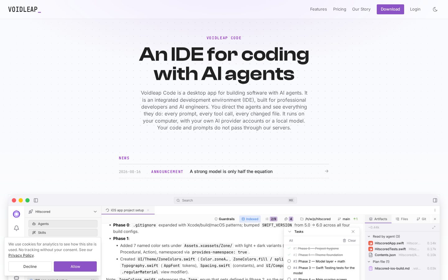 Voidleap Code Homepage