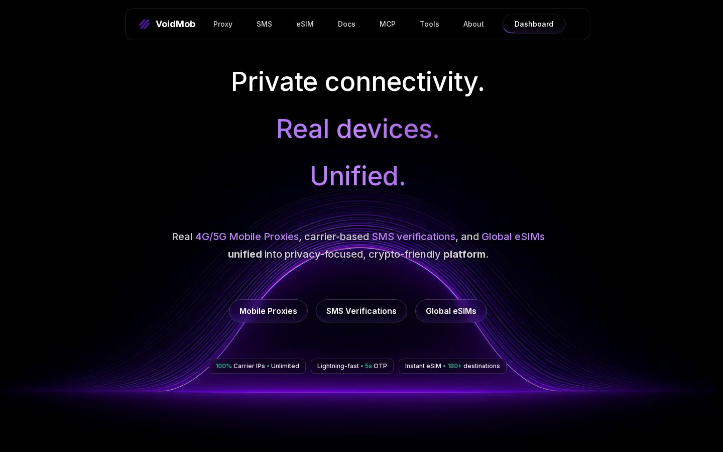 VoidMob Homepage