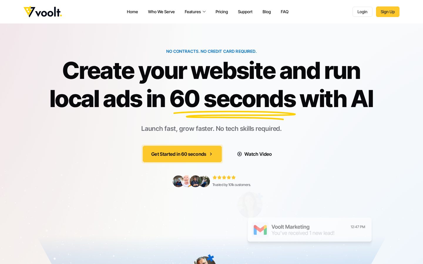 Voolt Homepage