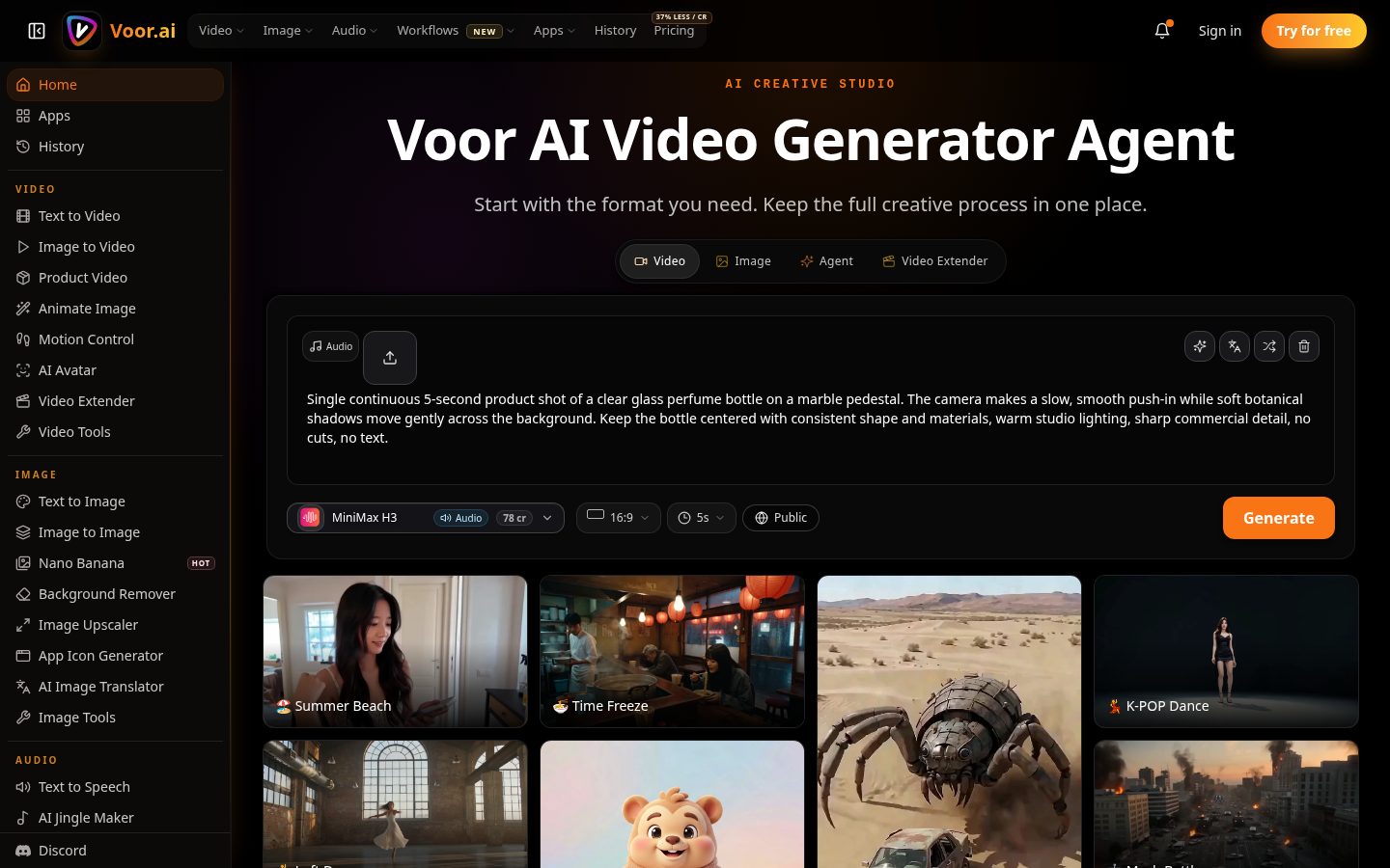 Voor AI Homepage