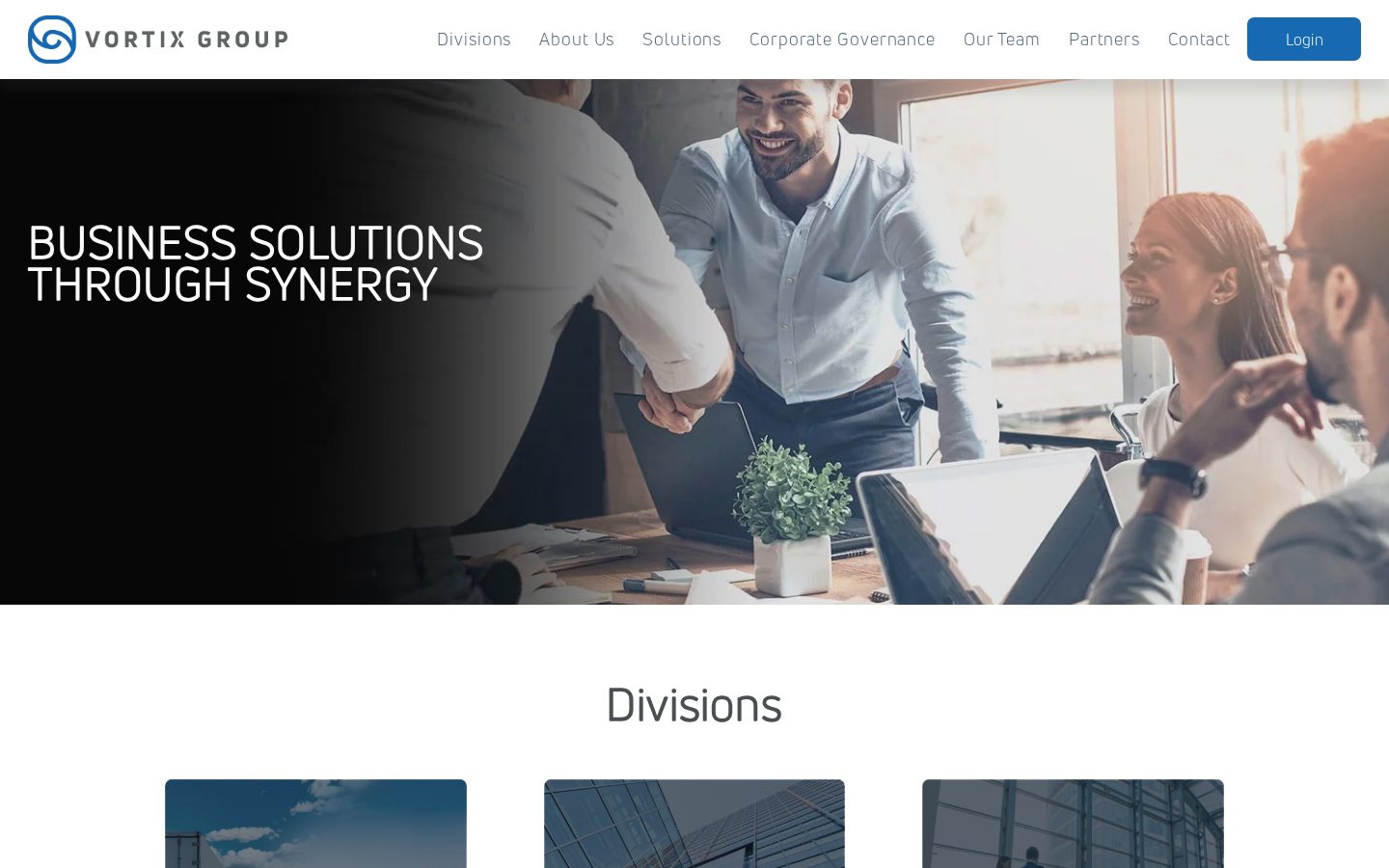 Vortix Homepage