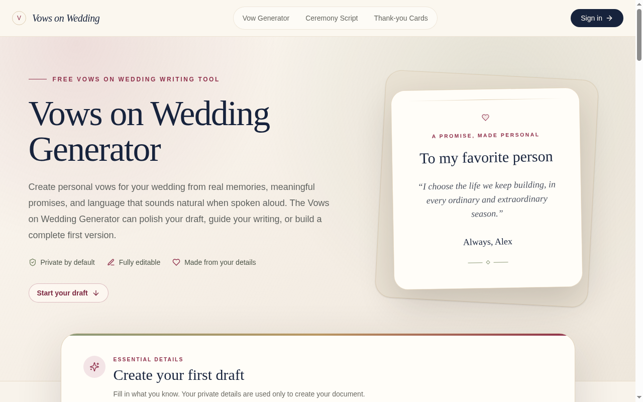 Homepage